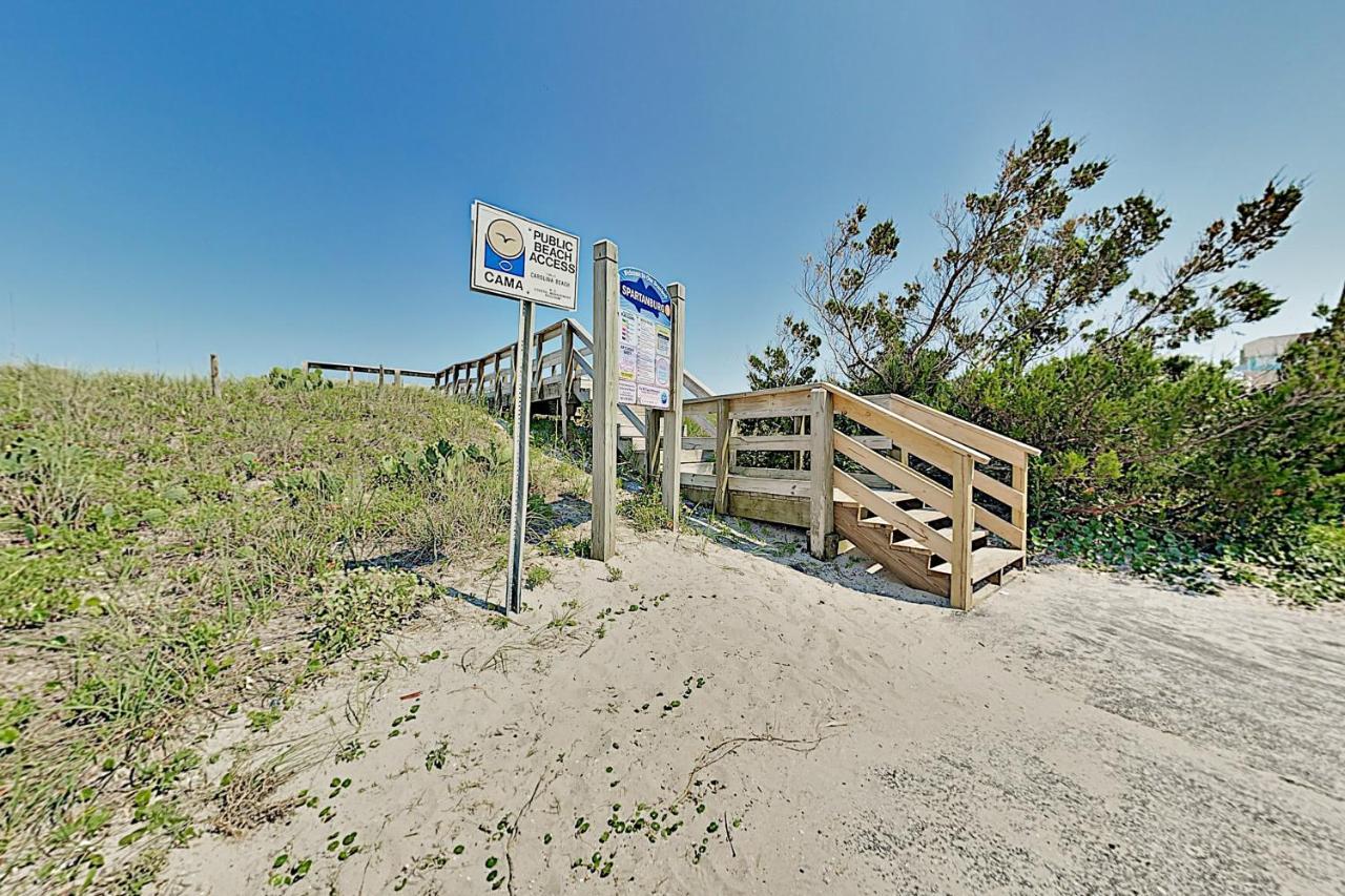 Oceanfront Townhouse Villa Carolina Beach Bagian luar foto