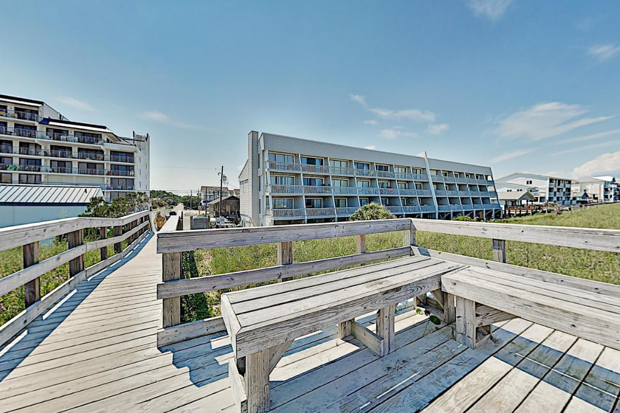 Oceanfront Townhouse Villa Carolina Beach Bagian luar foto