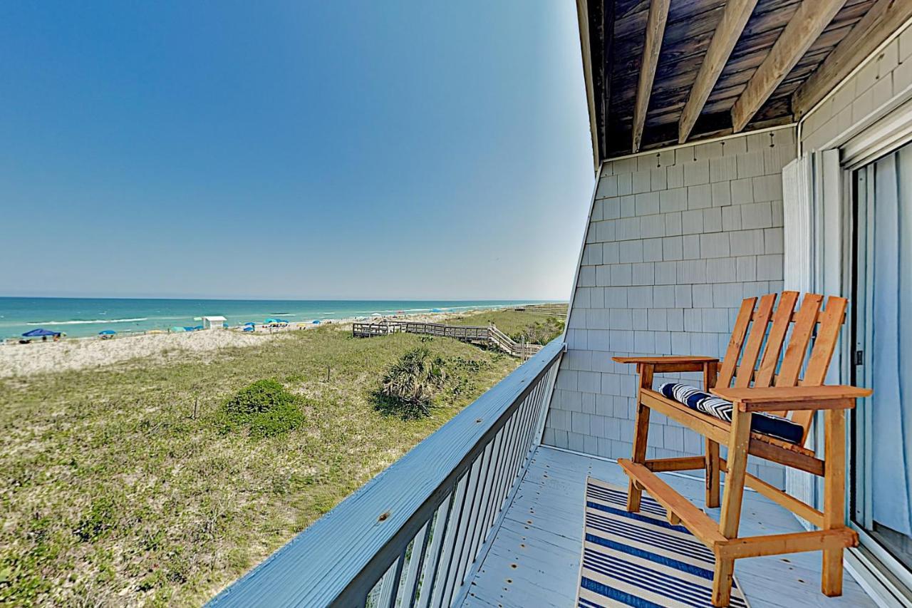 Oceanfront Townhouse Villa Carolina Beach Bagian luar foto